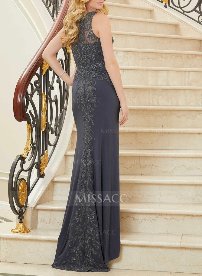 Luxury Lace Jersey Mother of the Bride Dresses