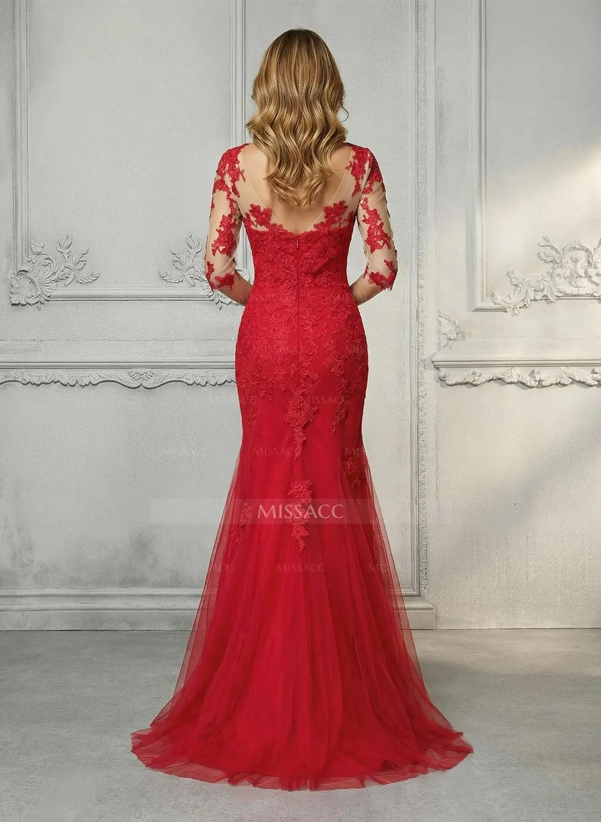 chinese dress ladies Mother Of The Bride Dresses Dark Navy Lace Appliques Long Mother Of Th