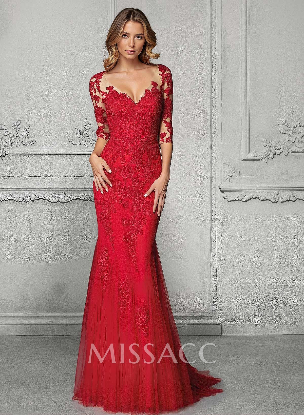 Luxury Elegant Lace Mermaid Mother Of The Bride Dresses Luxury Elegant Lace Mermaid Mother Of The Bride Dresses