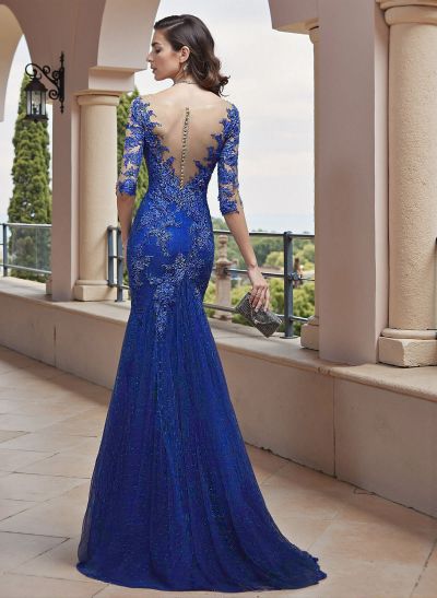 Luxury Elegant Lace Mermaid Mother Of The Bride Dresses