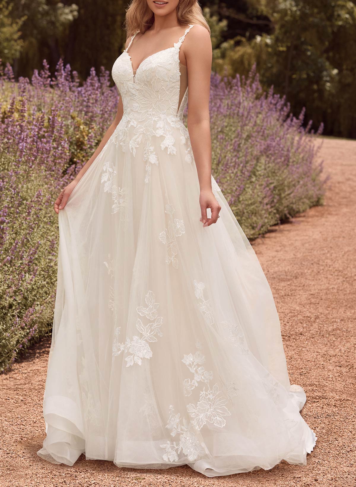 Classic Romantic Wedding Dress With Lace