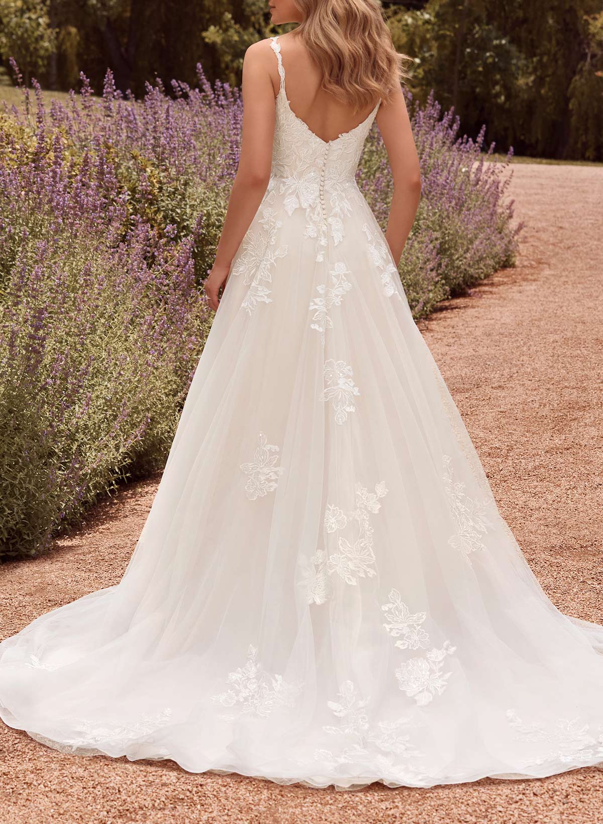 Classic Romantic Wedding Dress With Lace