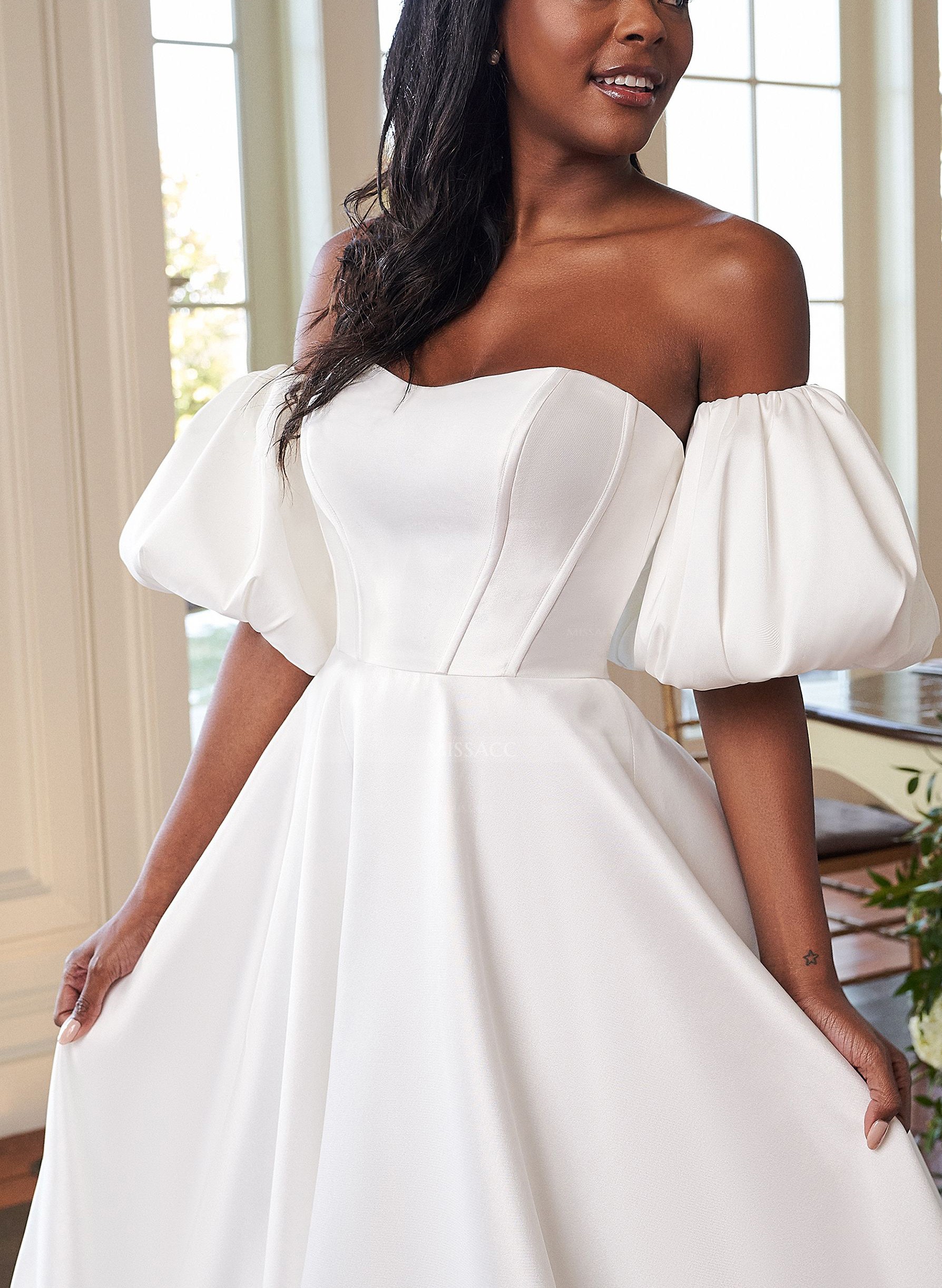 Simple Ball-Gown Wedding Dresses