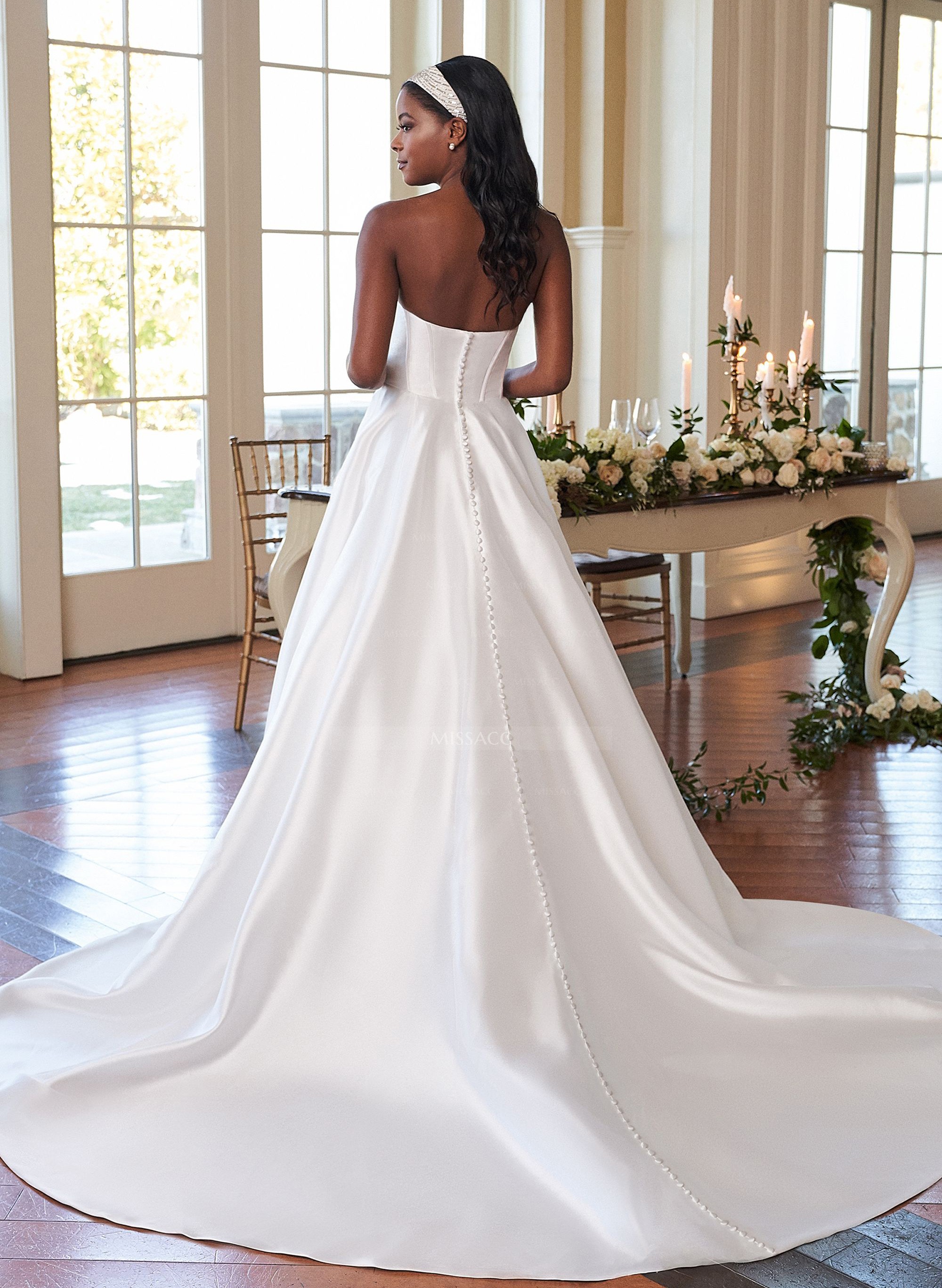 Simple Ball-Gown Wedding Dresses