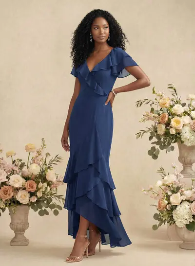 chiffon spring dresses Flower Summer Dress - Mini Chiffon Dress - Summer Clothing - Vintage Dress - Gift for Her - Gift for Women - Plus Size Dress LAA27