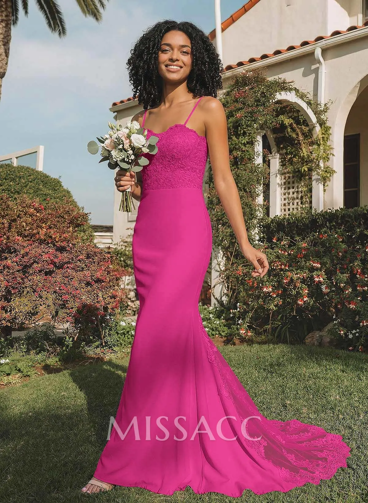 Trumpet/Mermaid Sweetheart Elastic Satin Bridesmaid Dresses With