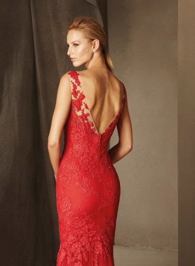 Red Luxury Lace Mermaid Mother Of The Bride Dresses