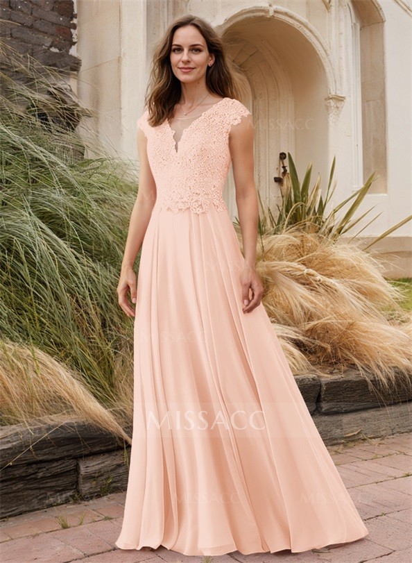 Vestido tubo/columna Elegante Gasa Vestidos para madre de la novia con  Cuentas/Apliques Encaje