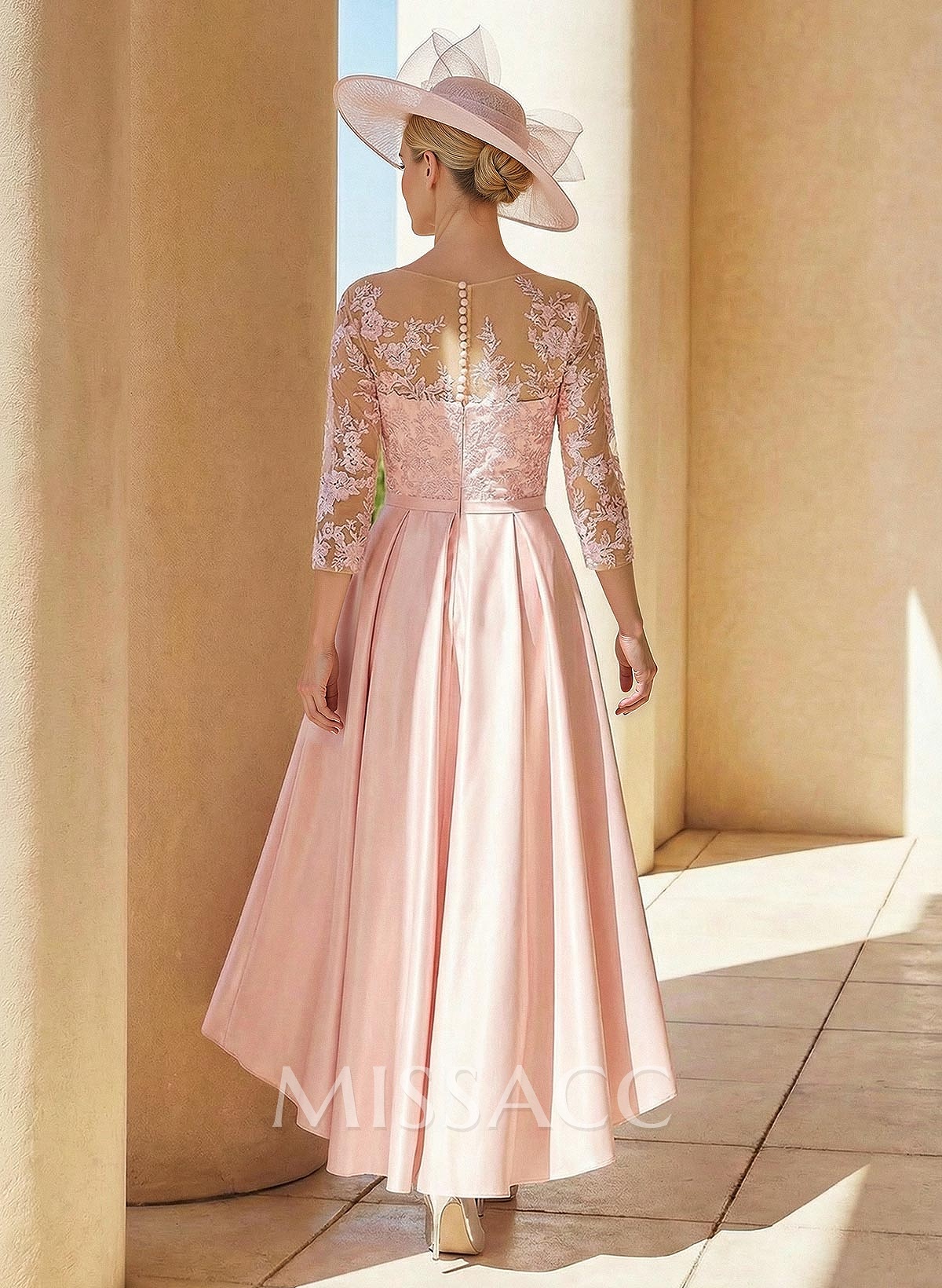 A-Line Asymmetrical Lace Mother Of The Bride Dresses A-Line Asymmetrical Lace Mother Of The Bride Dresses