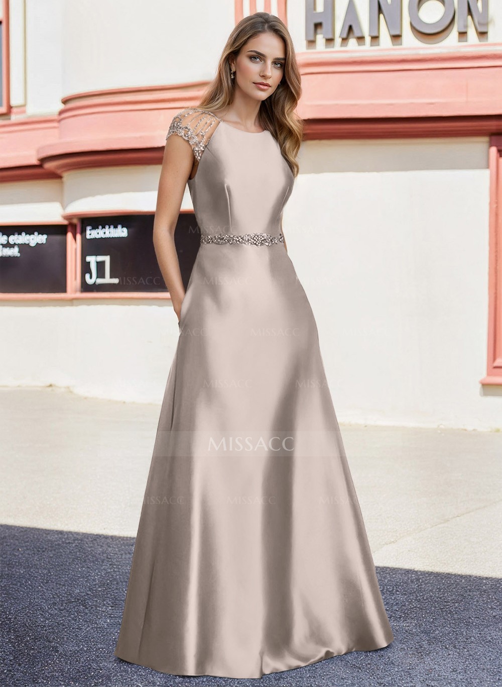 Mother of the bride dresses with pockets hotsell