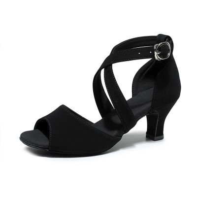 Low Heel Open Toe Dance Shoes For Women