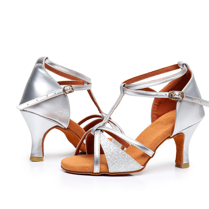 T Strap Latin Shoes For Women