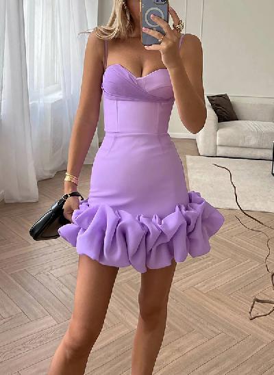 Sweetheart Sleeveless Short/Mini Homecoming Dresses