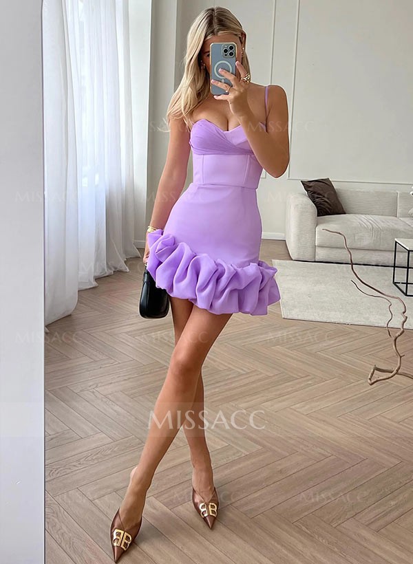 Sweetheart Sleeveless Short/Mini Homecoming Dresses