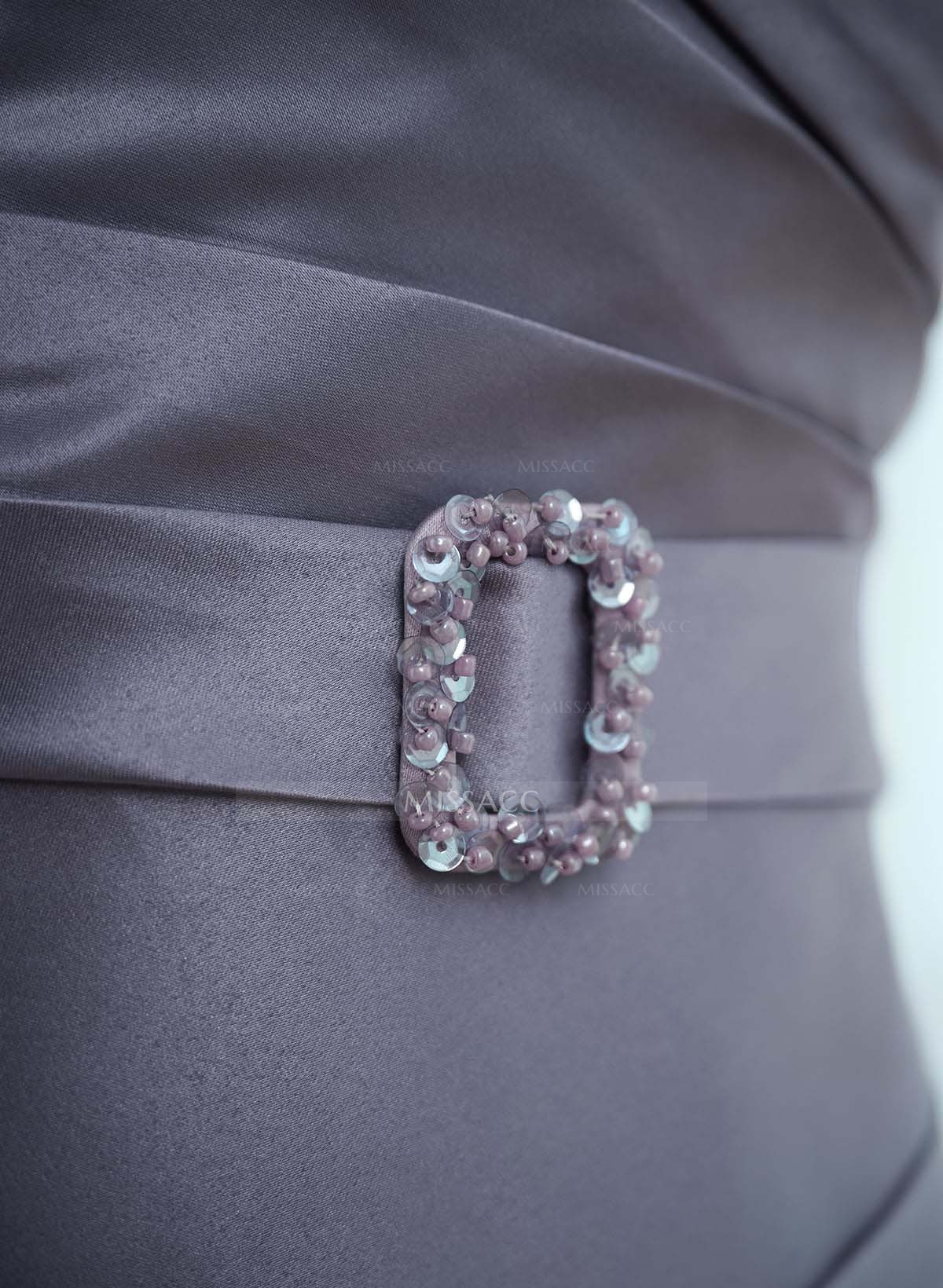 Elegant Off-The-Shoulder Floor-Length Satin Mother Of The Bride Dresses