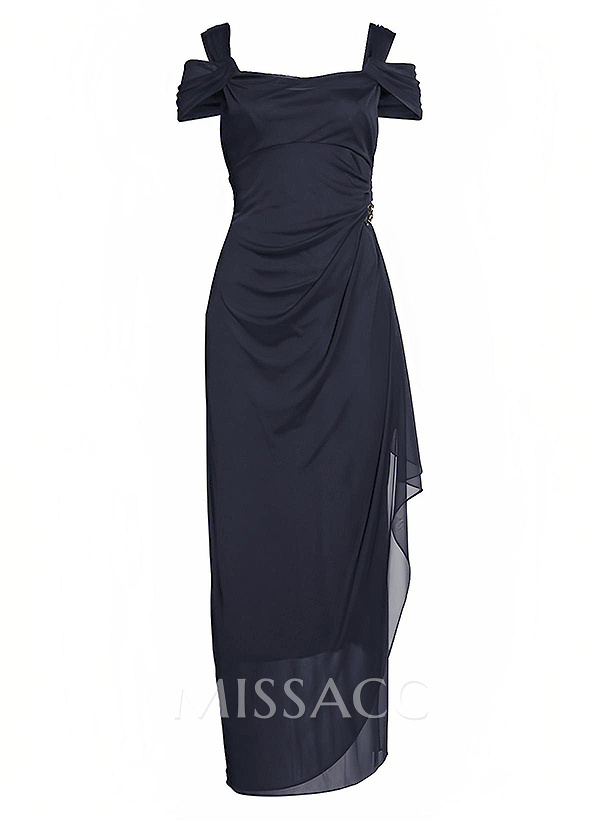 Elegant Sleeveless Ankle-Length Chiffon Mother Of The Bride Dresses With Beading Elegant Sleeveless Ankle-Length Chiffon Mother Of The Bride Dresses With Beading