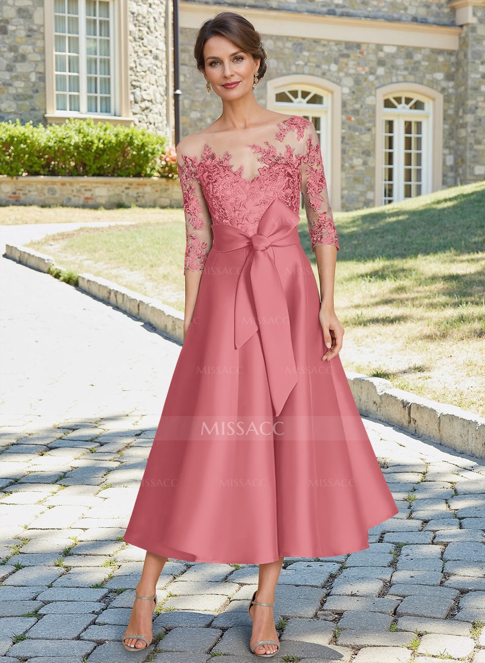 ワンピース I LINE CLASSIC DRESS Ameri（アメリ）の「I LINE CLASSIC DRESS（ドレス）」 - WEAR