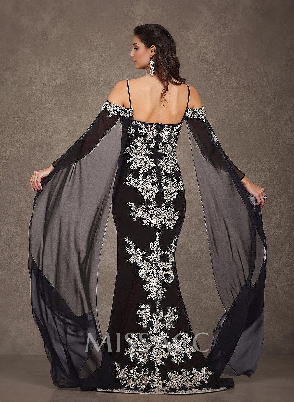 Trumpet/Mermaid Long Sleeves Jersey Mother Of The Bride Dresses With Appliques Lace Trumpet/Mermaid Long Sleeves Jersey Mother Of The Bride Dresses With Appliques Lace