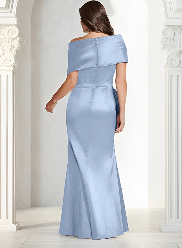 Elegant Wrap Sheath/Column Mother Of The Bride Dresses
