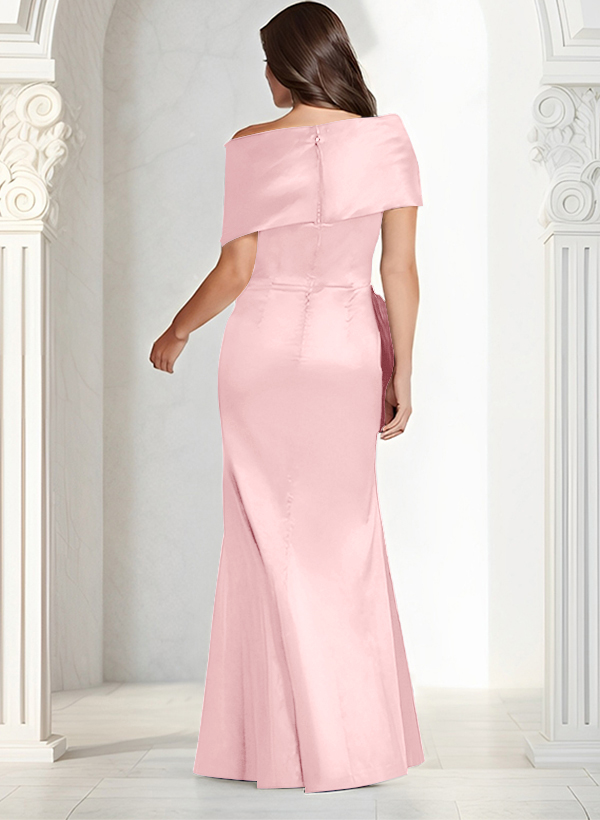 Elegant Wrap Sheath/Column Mother Of The Bride Dresses