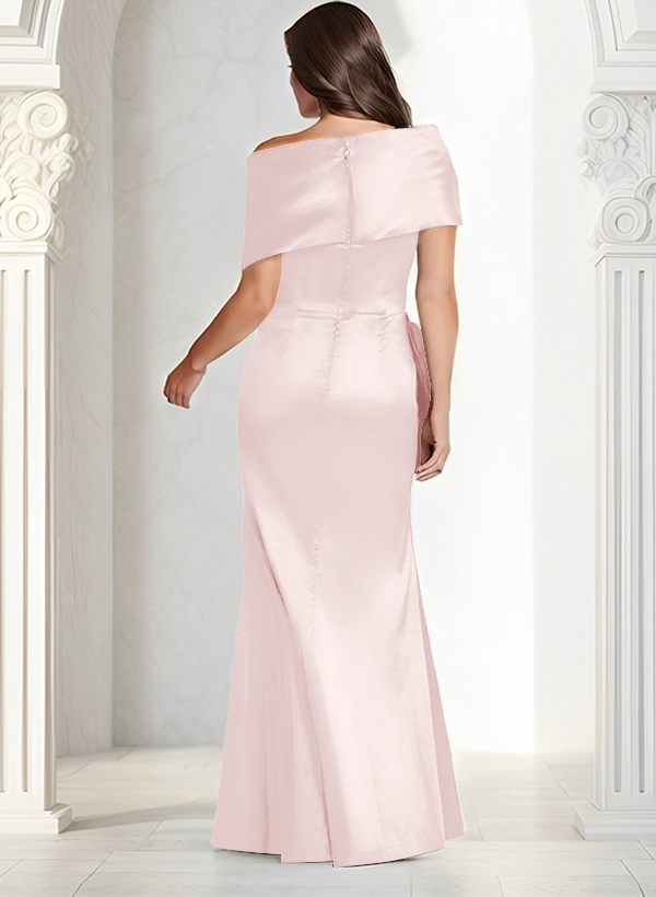 Elegant Wrap Sheath/Column Mother Of The Bride Dresses