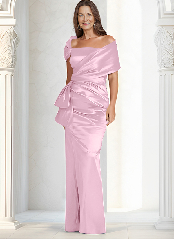 Robes Élégantes De Mère De La Mariée En Forme De Gaine / Colonne