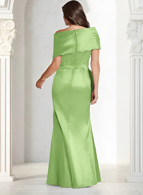 Elegant Wrap Sheath/Column Mother Of The Bride Dresses