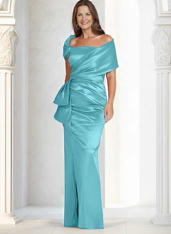 Elegant Wrap Sheath/Column Mother Of The Bride Dresses