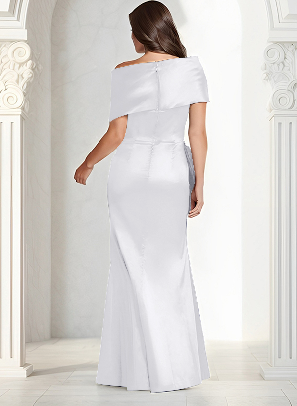 Elegant Wrap Sheath/Column Mother Of The Bride Dresses