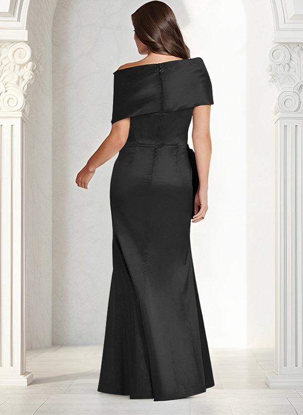 Elegant Wrap Sheath/Column Mother Of The Bride Dresses
