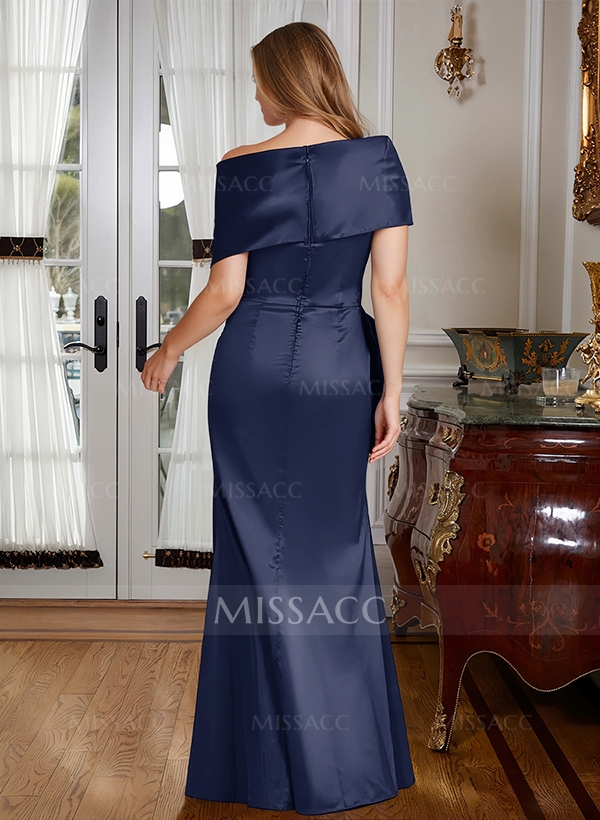 Elegant Wrap Sheath/Column Mother Of The Bride Dresses