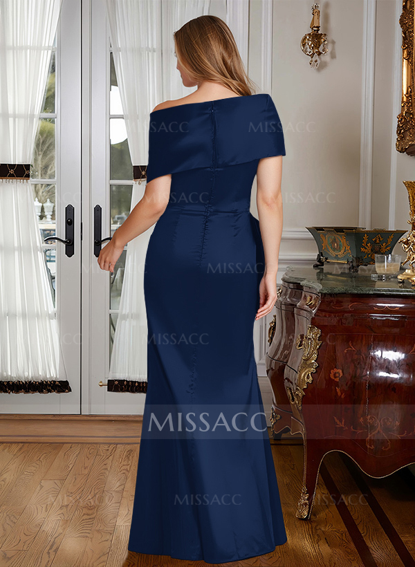 Elegant Wrap Sheath/Column Mother Of The Bride Dresses