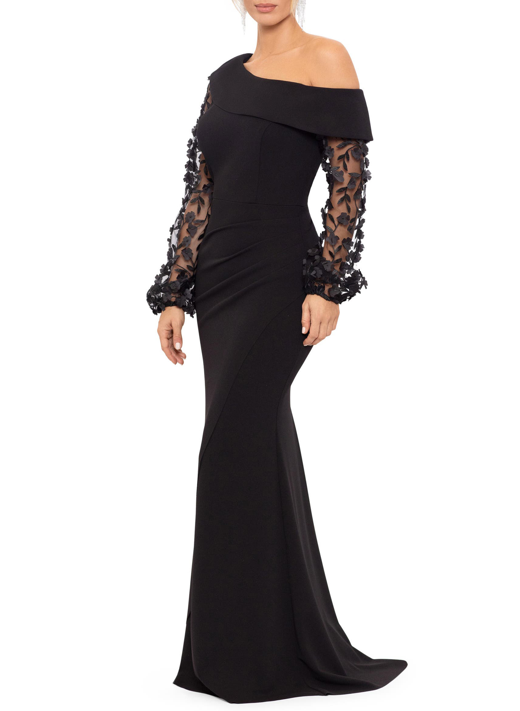 Lace Long Sleeves Trumpet/Mermaid Mother Of The Bride Dresses