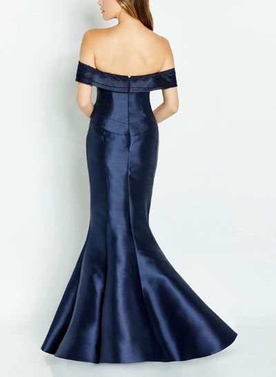 Trumpet/Mermaid Off-The-Shoulder Taffeta Mother Of The Bride Dresses