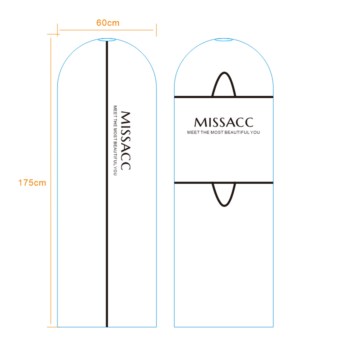 Breathable Gown Length Garment Bags
