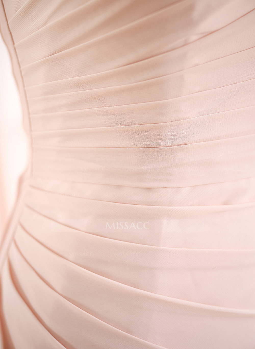 One-Shoulder Chiffon Cape Mother Of The Bride Dresses With Sheath/Column