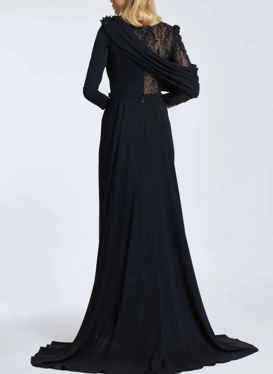Sparkly Elegant A-Line Black Mother Of The Bride Dresses