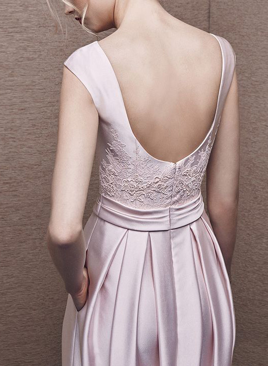 Elegant Lace Satin A-Line Mother Of The Bride Dresses