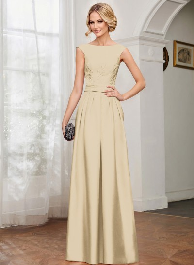 Elegant Lace Satin A-Line Mother Of The Bride Dresses