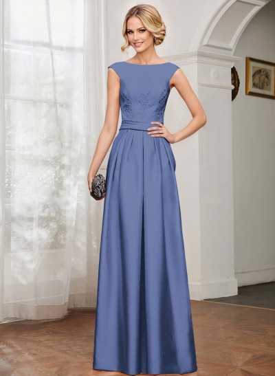 Elegant Lace Satin A-Line Mother Of The Bride Dresses