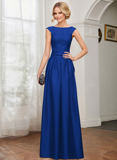 Elegant Lace Satin A-Line Mother Of The Bride Dresses