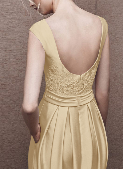 Elegant Lace Satin A-Line Mother Of The Bride Dresses