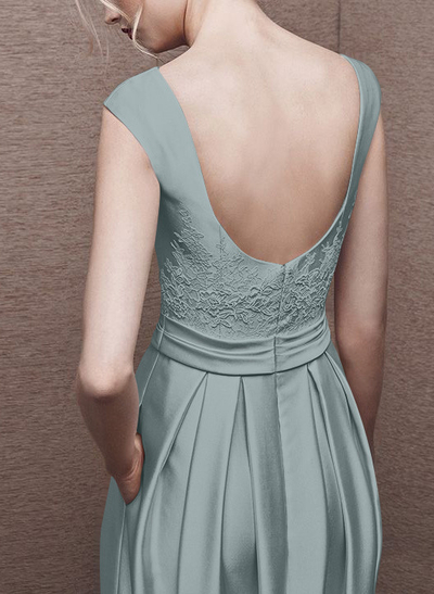 Elegant Lace Satin A-Line Mother Of The Bride Dresses