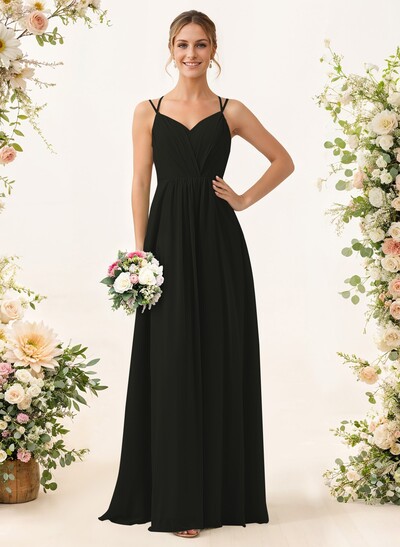 Lace Spaghetti Straps Convertible Bridesmaid Dresses (3 Styles To Wear)