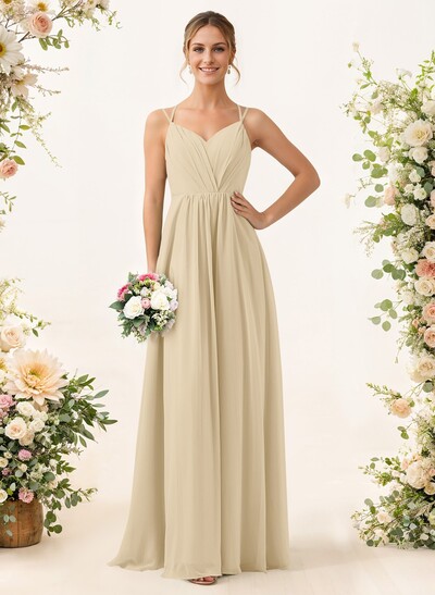 Lace Spaghetti Straps Convertible Bridesmaid Dresses (3 Styles To Wear)