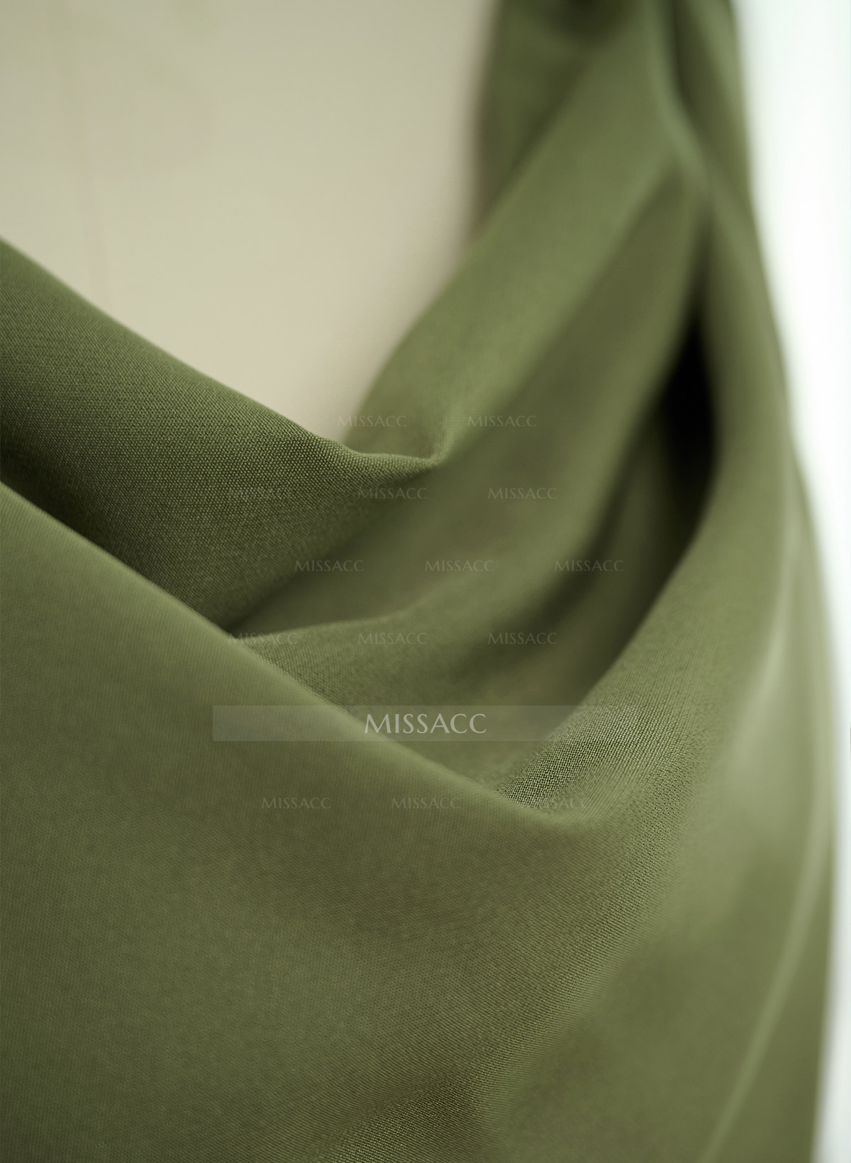 Cowl Neck Sleeveless Floor-Length Bridesmaid Dresses