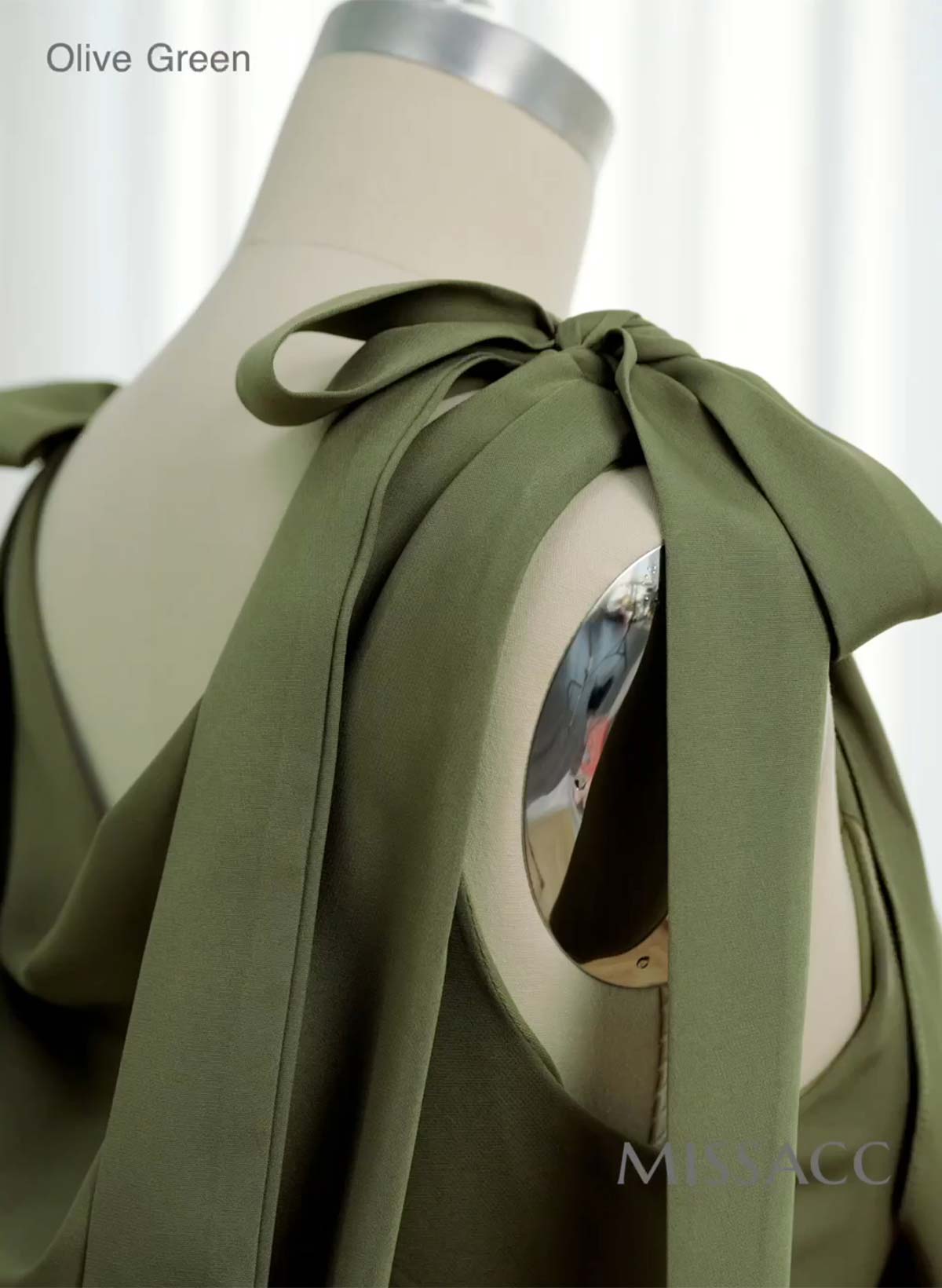 Cowl Neck Sleeveless Floor-Length Bridesmaid Dresses