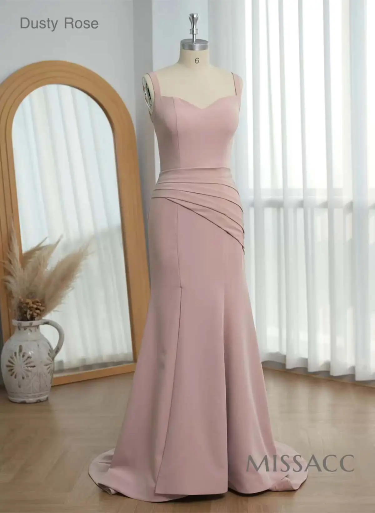Trumpet/Mermaid Sweetheart Bridesmaid Dresses With Split Front