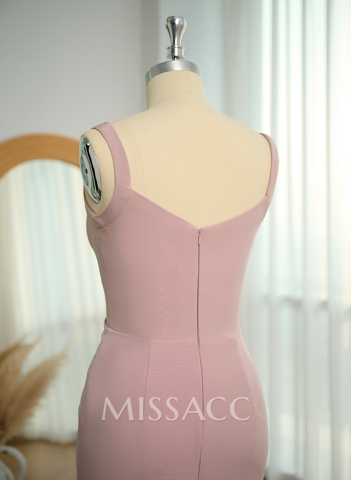 Trumpet/Mermaid Sweetheart Bridesmaid Dresses With Split Front