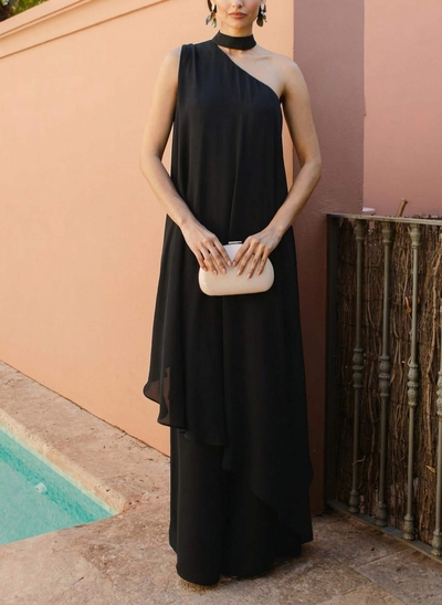 Sheath/Column Halter Sleeveless Chiffon Mother Of The Bride Dresses